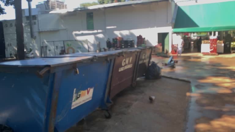 rubbish segregation skips, litter dumping, urban waste reduction